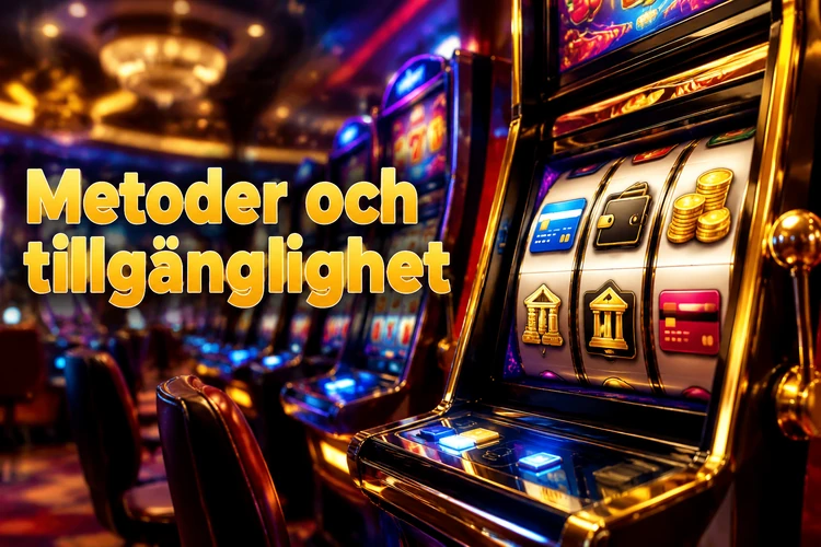 Metoder och tillgänglighet